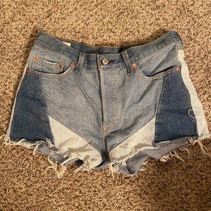Levis jean shorts